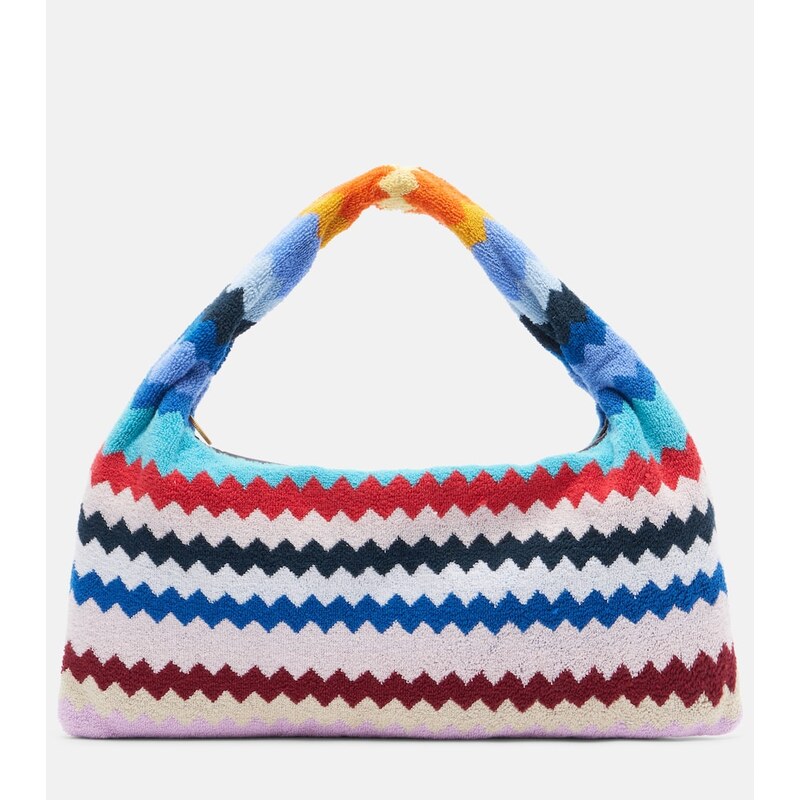 Missoni Zigzag cotton terry top-handle bag
