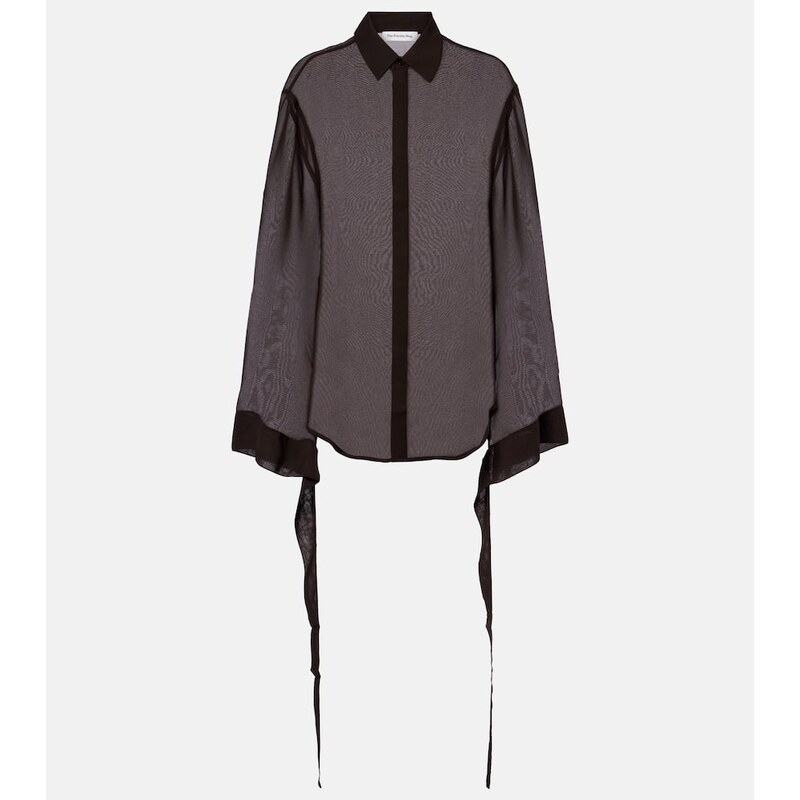 The Frankie Shop Verlin chiffon shirt