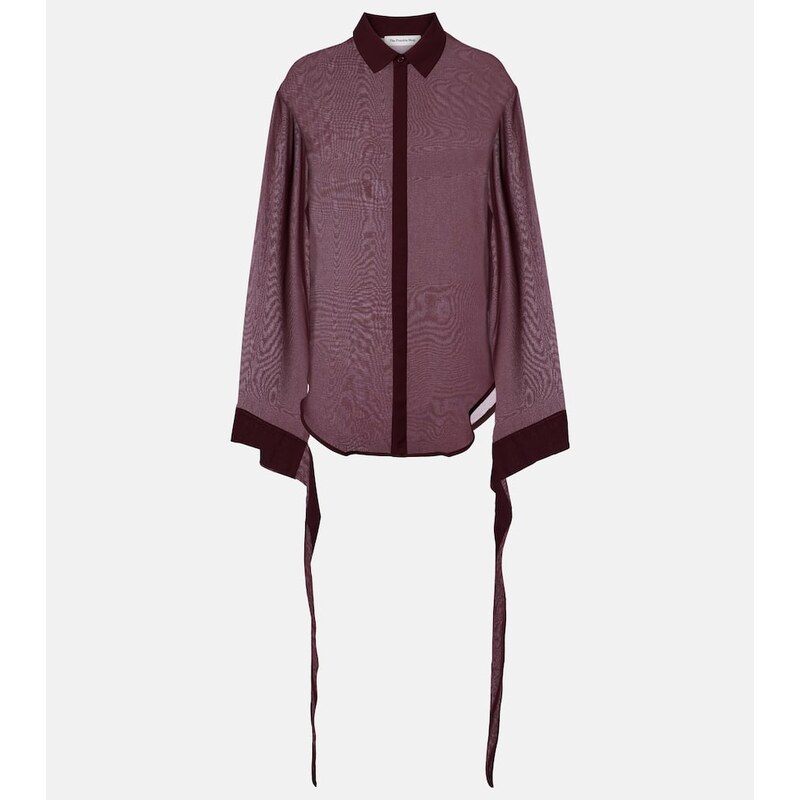 The Frankie Shop Verlin chiffon shirt