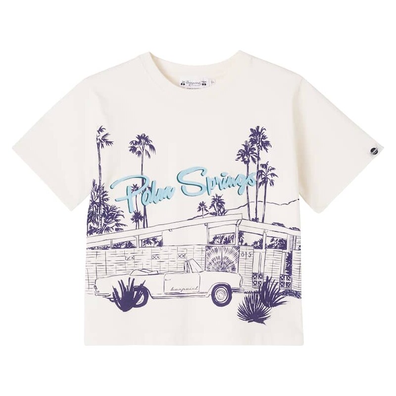 Bonpoint Eidan Palm Springs cotton jersey T-shirt