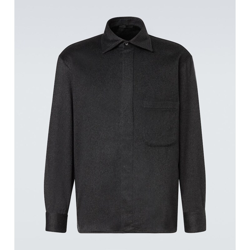 Saman Amel Cashmere overshirt