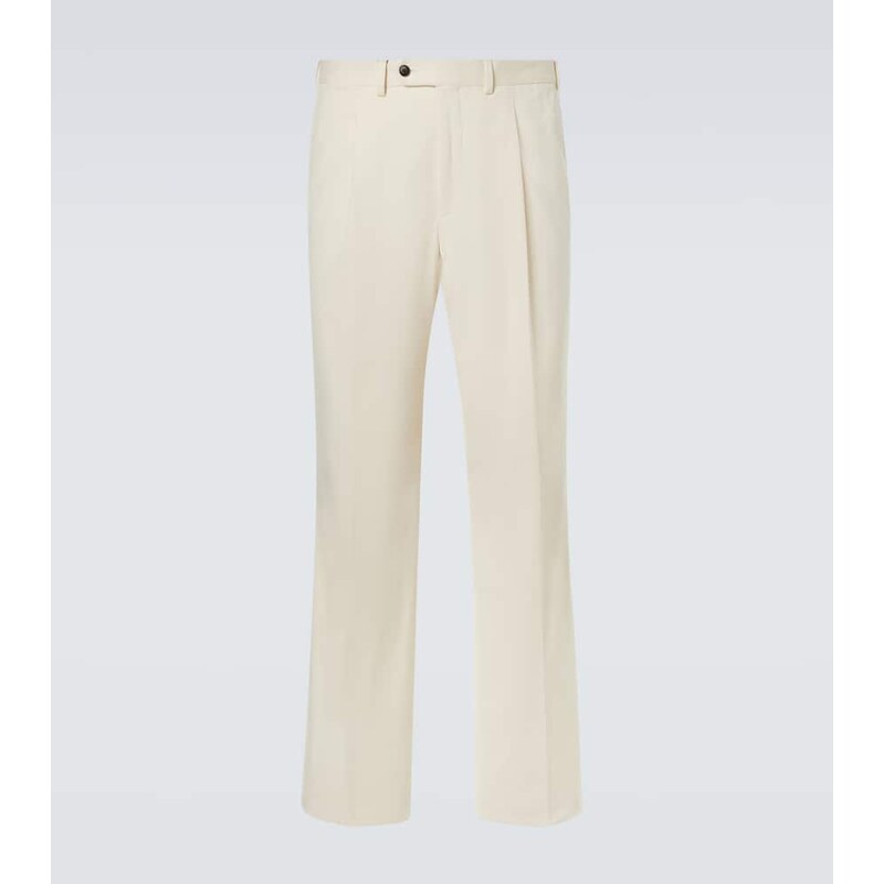 Saman Amel Cotton straight pants