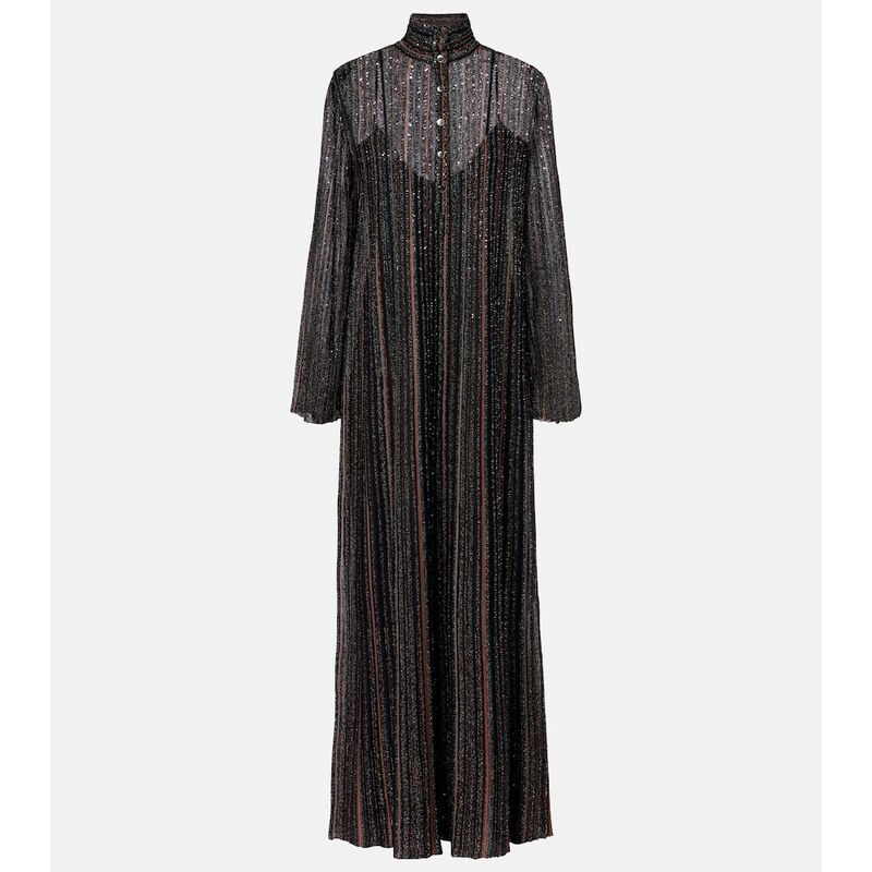Missoni Sequined lamÃ maxi dress