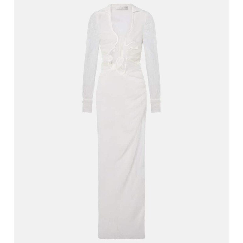 Christopher Esber Venus sheer lace gown