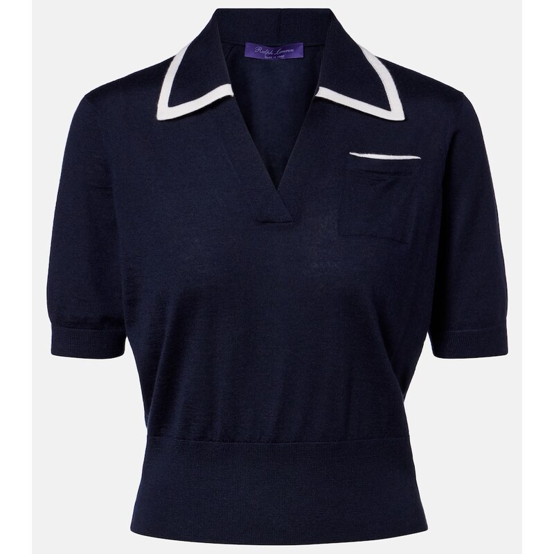 Ralph Lauren Collection Cashmere polo sweater