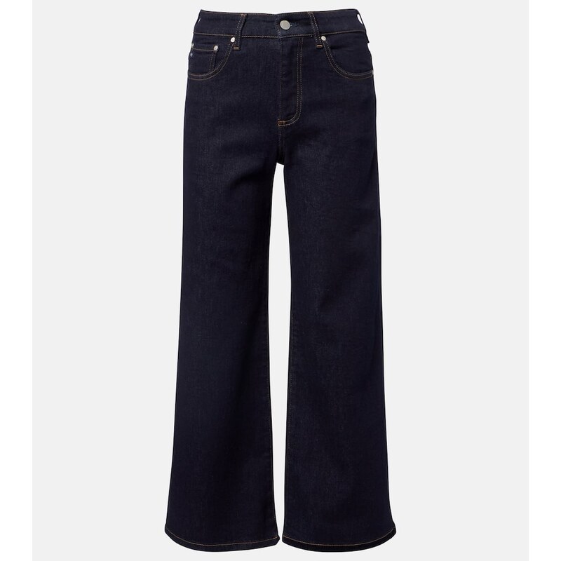 AG Jeans Saige cropped wide-leg jeans