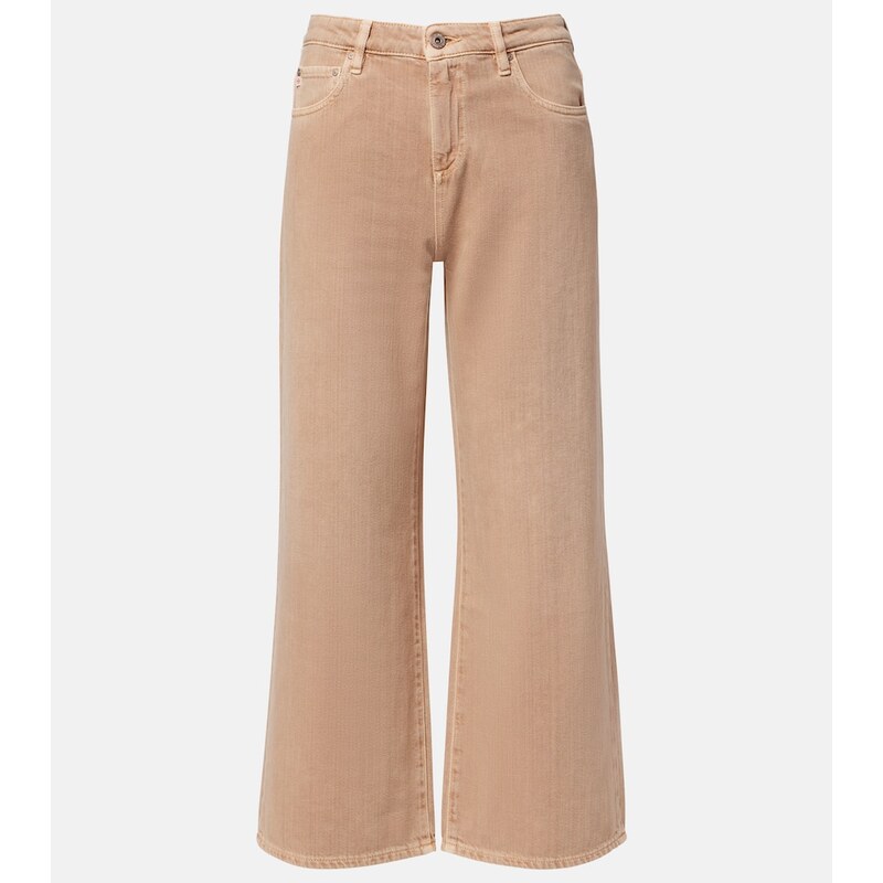 AG Jeans Saige cropped wide-leg jeans