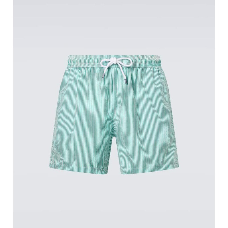 Fedeli Madeira printed swim trunks