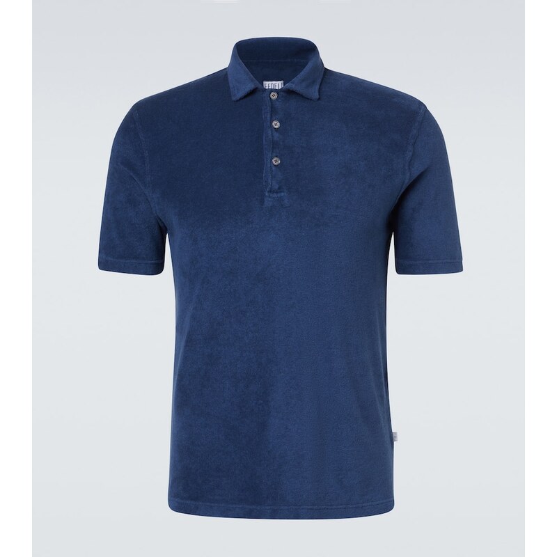 Fedeli Mondial cotton terry polo shirt
