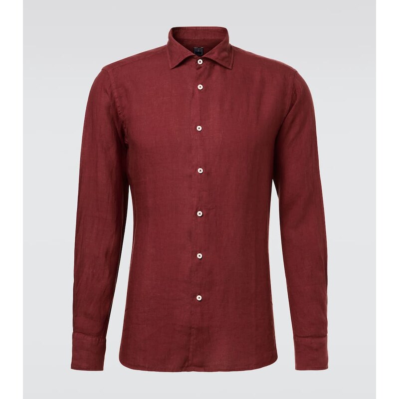 Fedeli Nick linen shirt