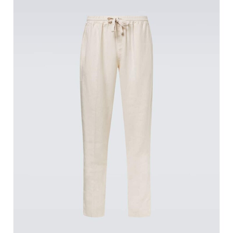 Fedeli Bonifacio linen tapered pants