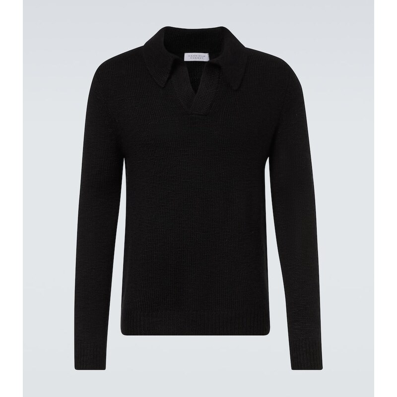 Gabriela Hearst Cashmere polo sweater