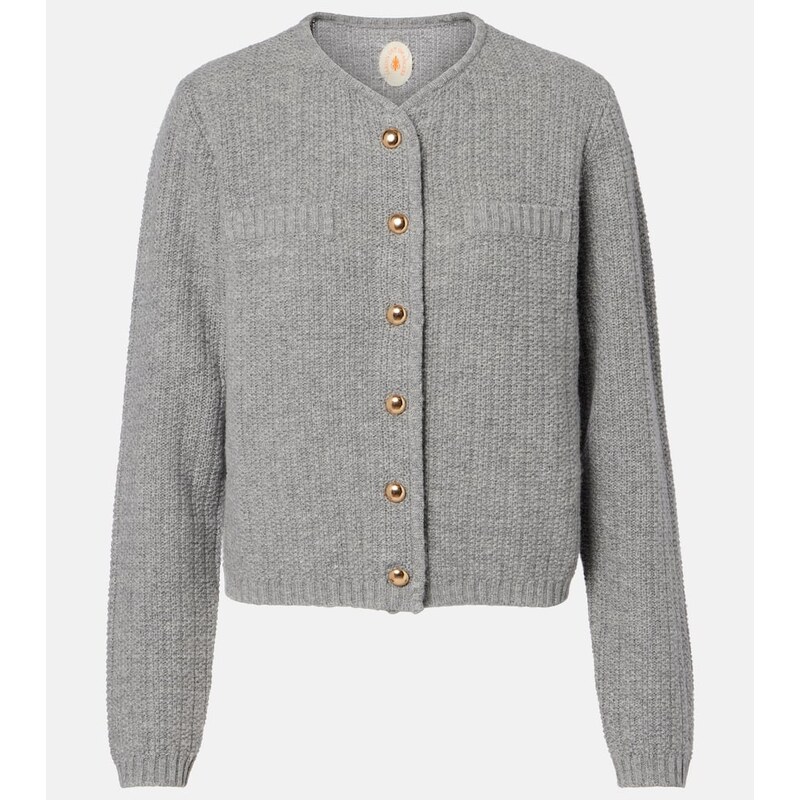 Jardin des Orangers Wool and cashmere cardigan