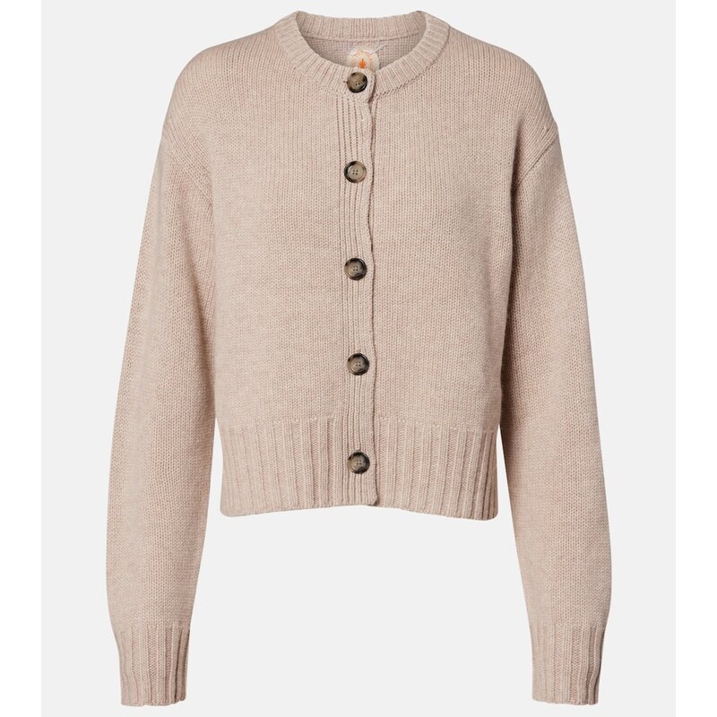 Jardin des Orangers Wool and cashmere cardigan