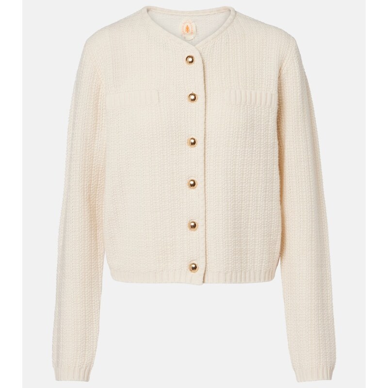 Jardin des Orangers Wool and cashmere cardigan