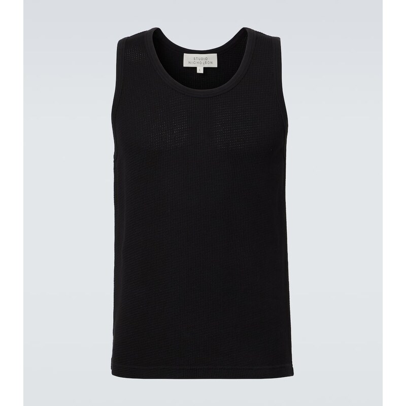 Studio Nicholson Razim cotton jersey tank top