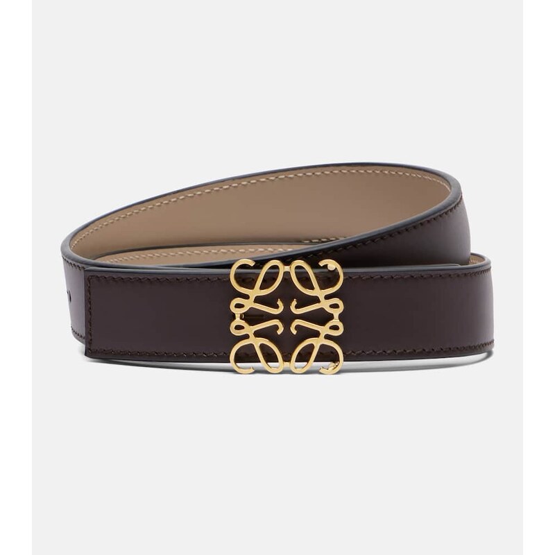Loewe Anagram leather belt