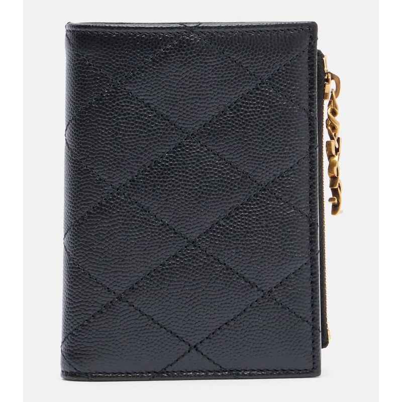Saint Laurent Cassandre Bijou quilted leather wallet