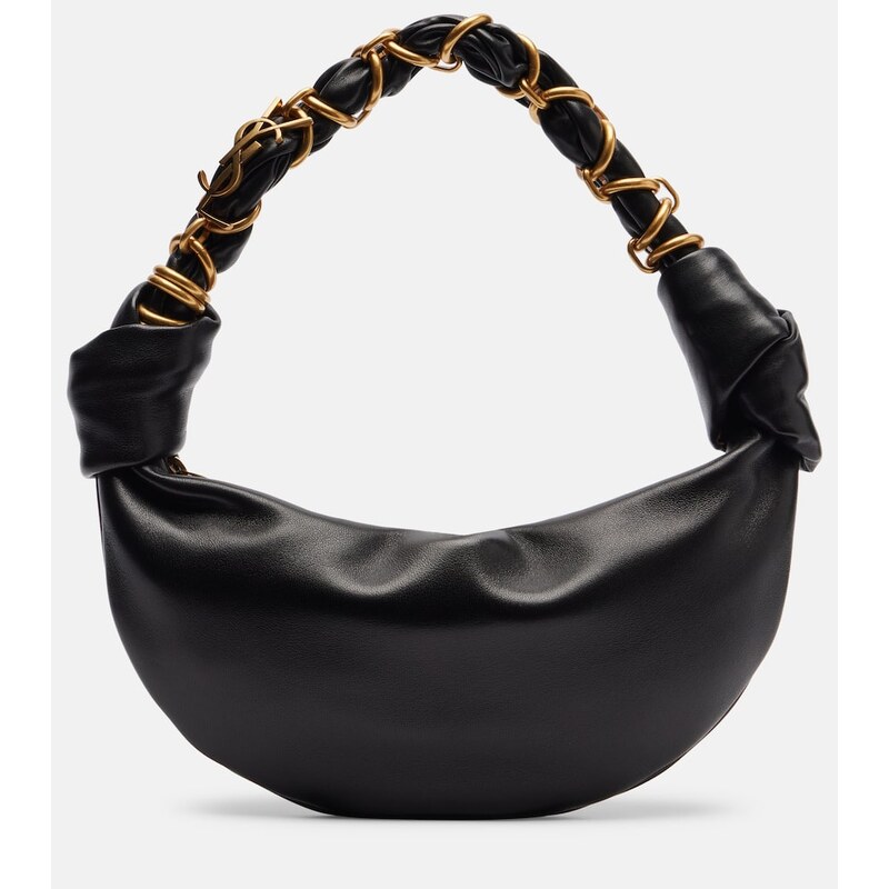 Saint Laurent Amalia Mini leather shoulder bag