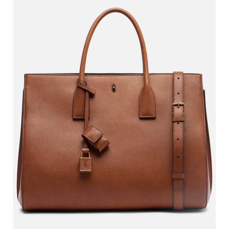Saint Laurent Sac De Jour Large leather tote bag