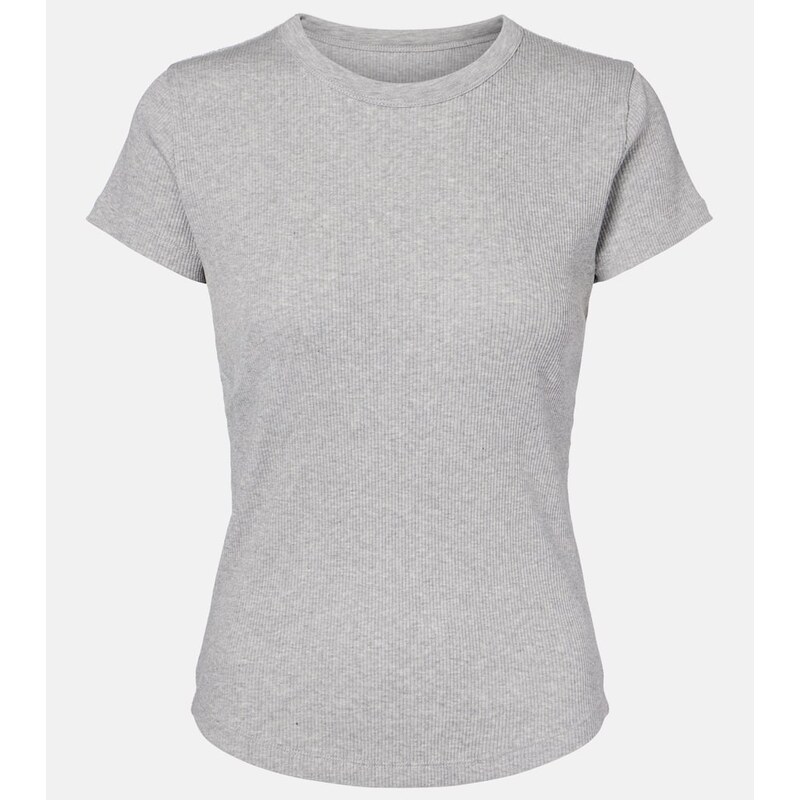 Isabel Marant Taomi ribbed-knit cotton jersey T-shirt
