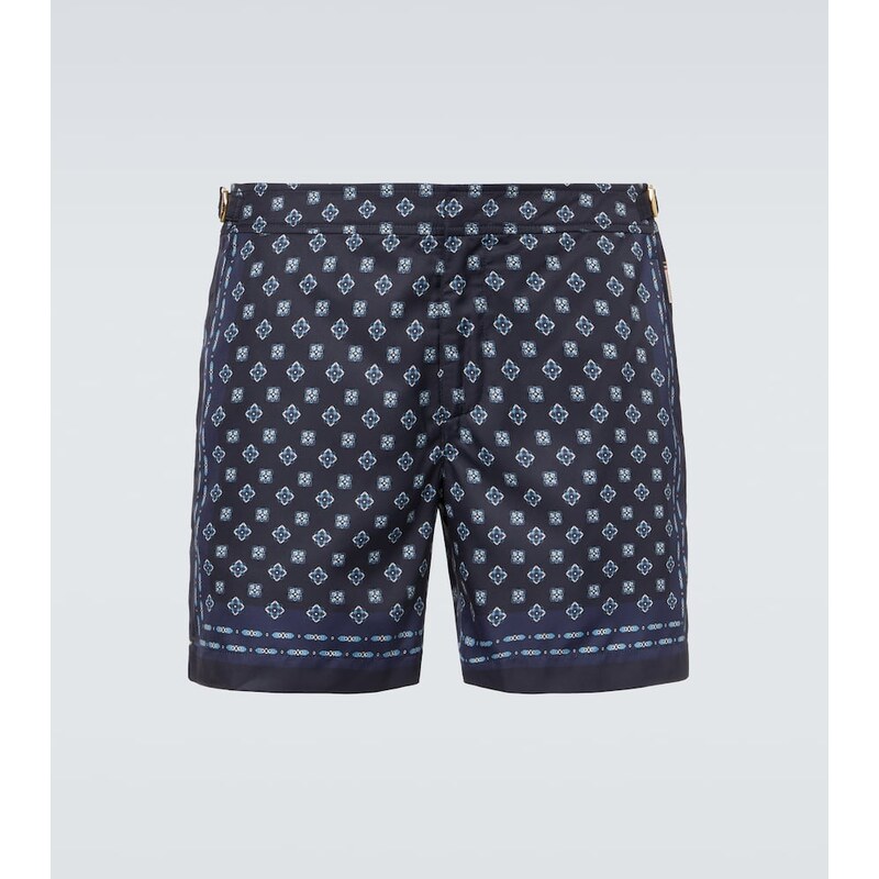 Orlebar Brown Bulldog printed swim trunks