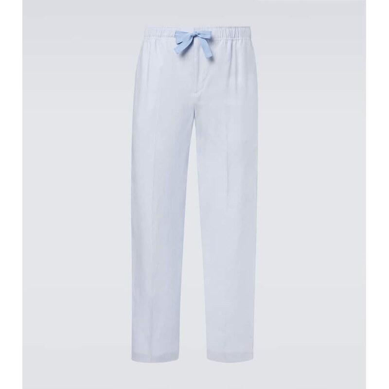 Orlebar Brown Alex linen straight pants