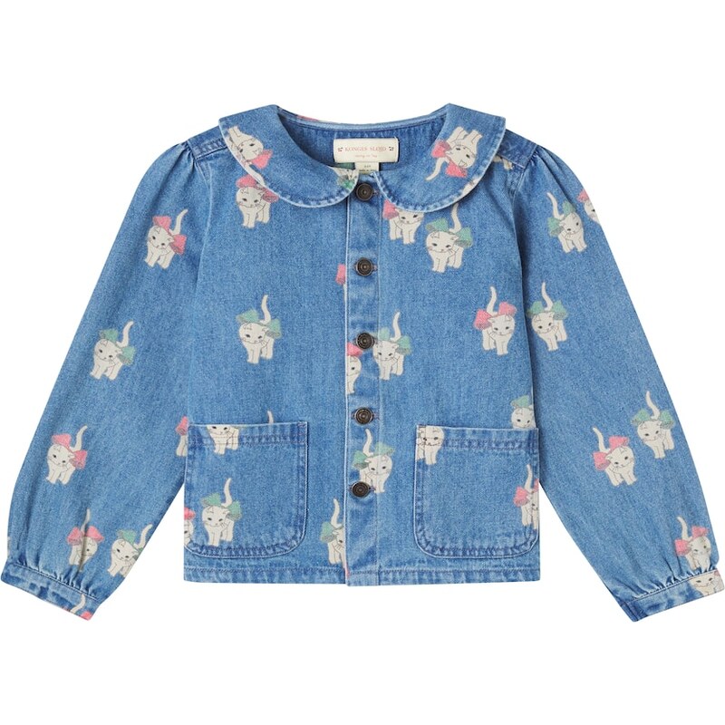 Konges Slojd Konges SlÃ¸jd Magot printed cotton denim jacket