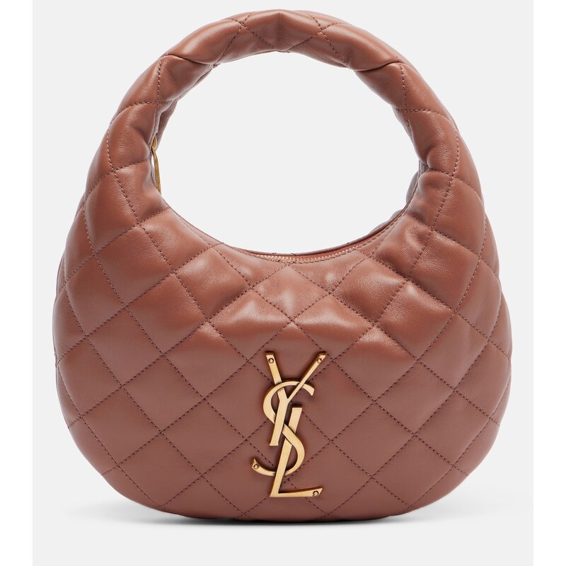 Saint Laurent Icarino Baby quilted leather top-handle bag