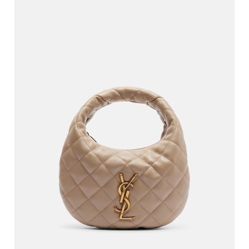 Saint Laurent Icarino Baby quilted leather top-handle bag