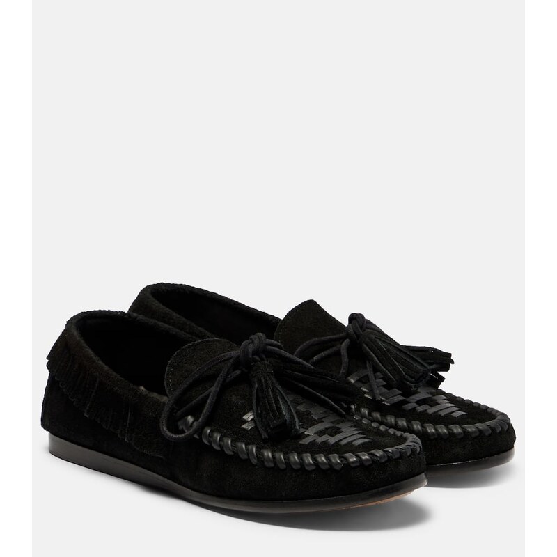 Isabel Marant Fitza fringed suede moccasins