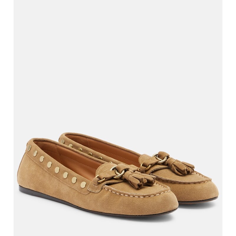 Isabel Marant Faxel studded suede loafers