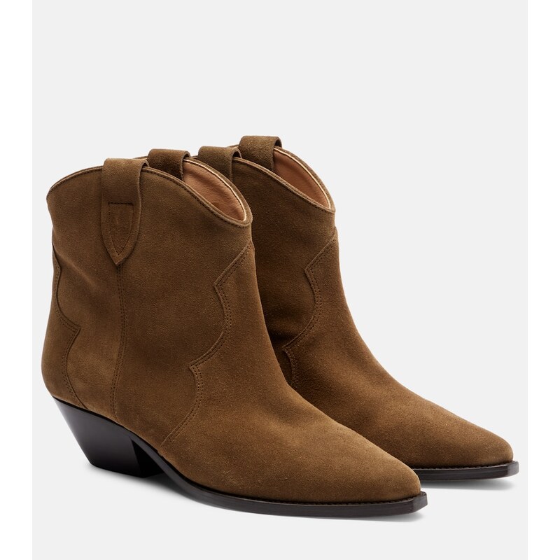 Isabel Marant Dewina suede cowboy boots