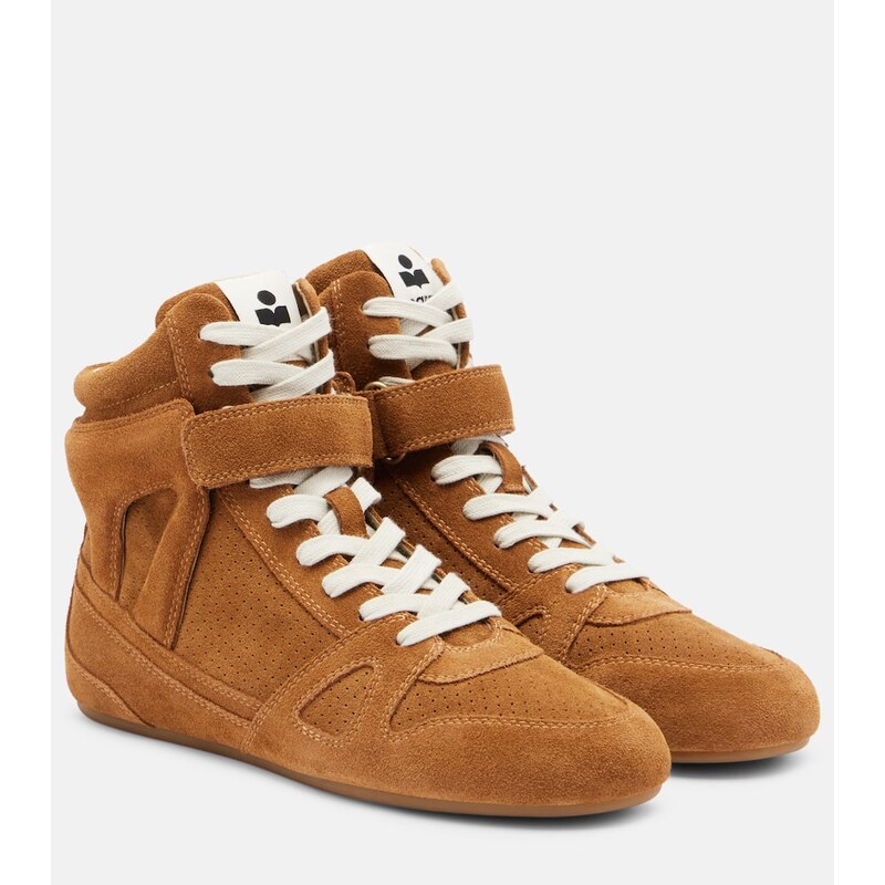 Isabel Marant Senny suede high-top sneakers