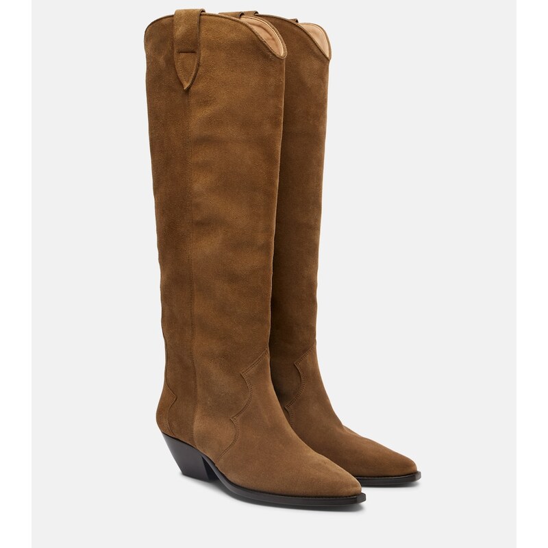 Isabel Marant Denvee 40 suede knee-high boots