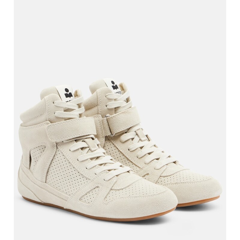 Isabel Marant Senny suede high-top sneakers