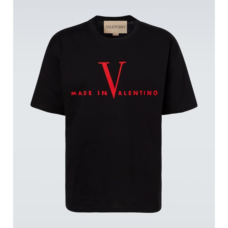 Valentino Logo cotton jersey T-shirt
