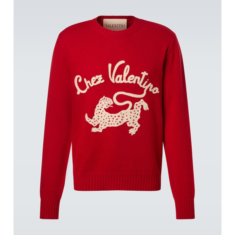 Valentino Chez Valentino virgin wool sweater