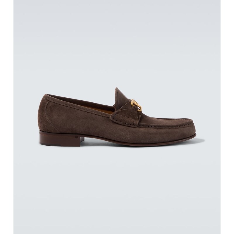 Valentino Garavani VLogo suede loafers