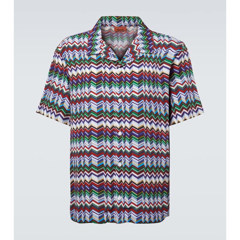 Missoni Zigzag bowling shirt