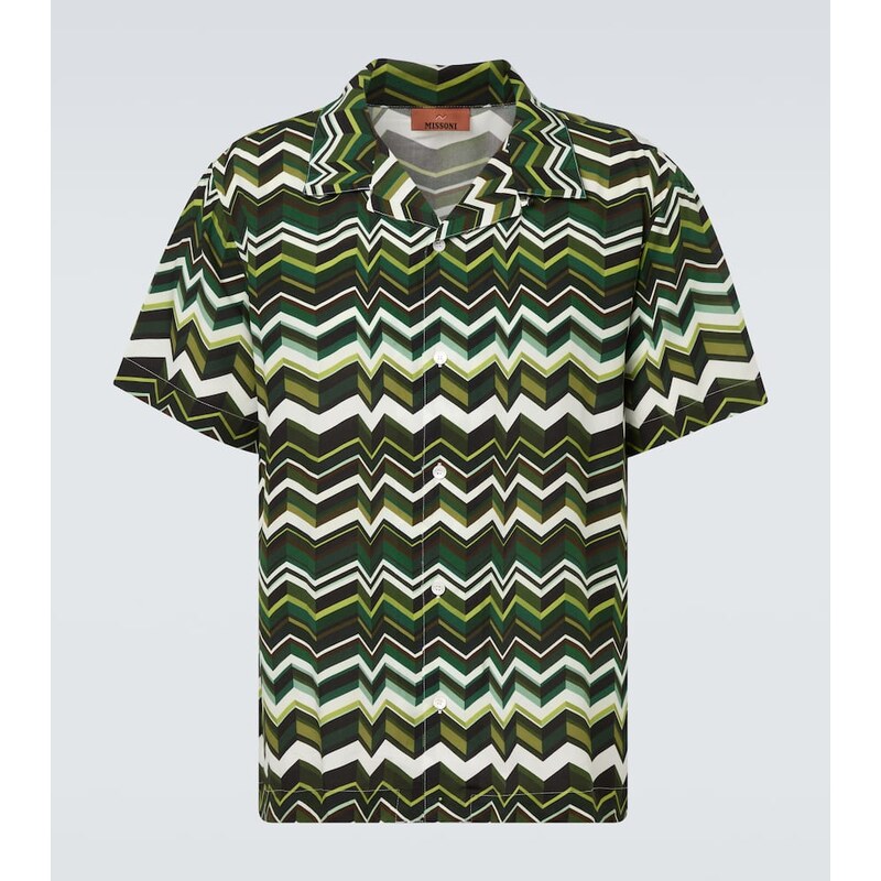 Missoni Zigzag bowling shirt