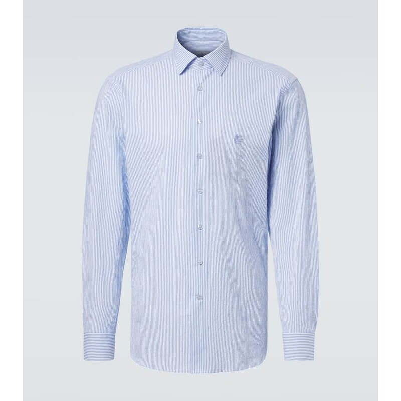 Etro Roma striped cotton shirt