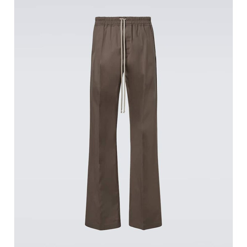 Rick Owens Dietrich cotton-blend straight pants