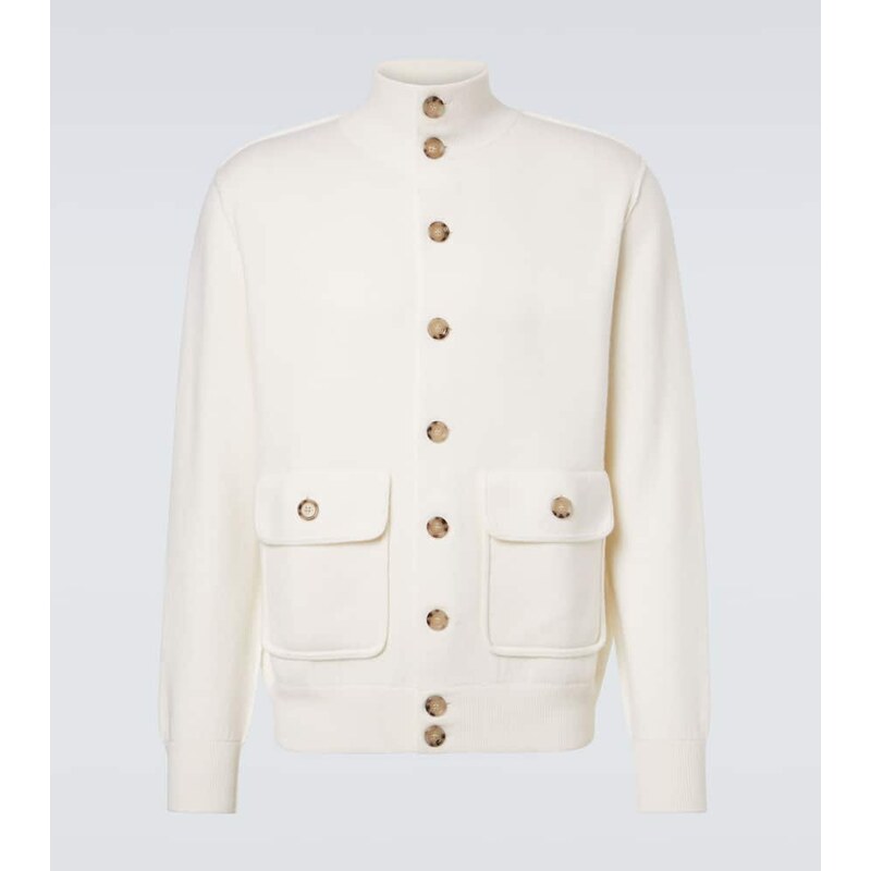 Allude Wool and cashmere jacket