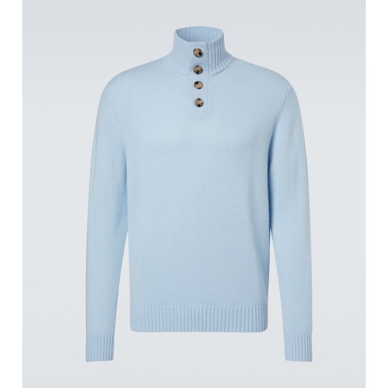 Allude Wool and cashmere turtleneck sweater