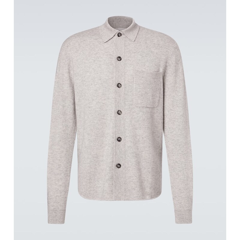 Allude Cotton and cashmere overshirt