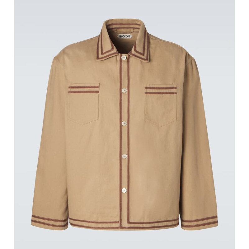Bode Cotton twill overshirt