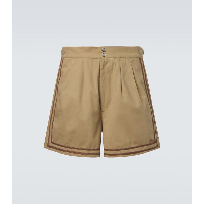 Bode Cotton twill Bermuda shorts