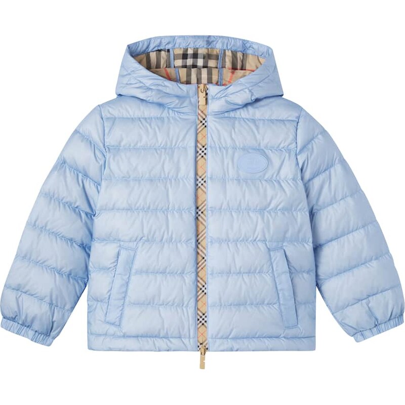 Burberry Kids Burberry Check down jacket