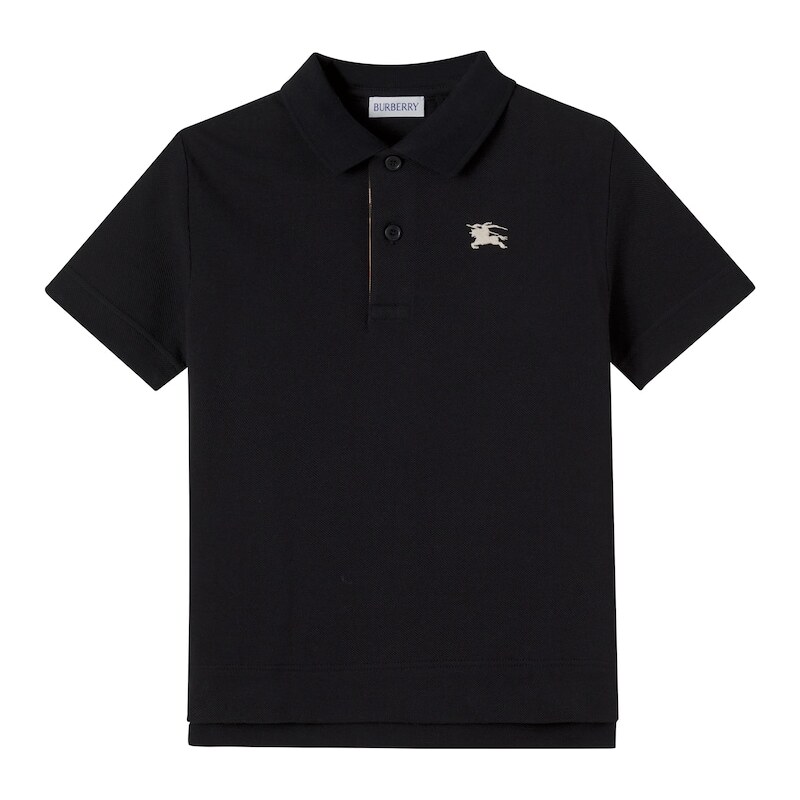 Burberry Kids EKD cotton piquÃ polo shirt